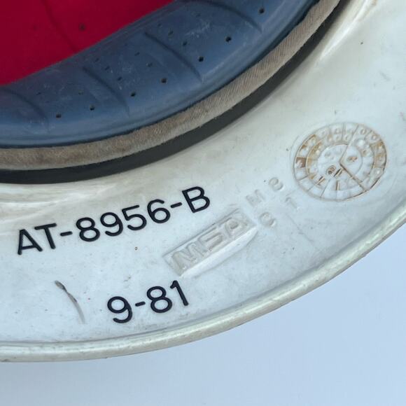 Vintage Ma Bell Telephone Lineman Hard Hat Helmet Hat Winter Rib Knit Lining - Picture 11 of 15